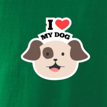 I love my dogs - kreslený