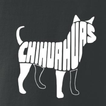 Čivava nápis