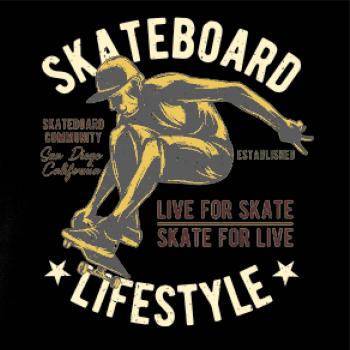 Skateboard lifestyle community