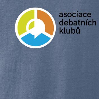 Asociace debatních klubů logo s textem