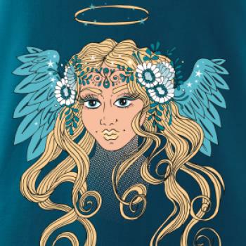 Anděl malovaný - žena (Pecka design)