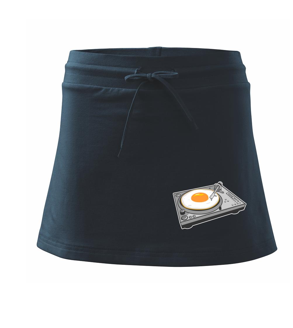 Gramofon vejce - Sportovní sukně - two in one