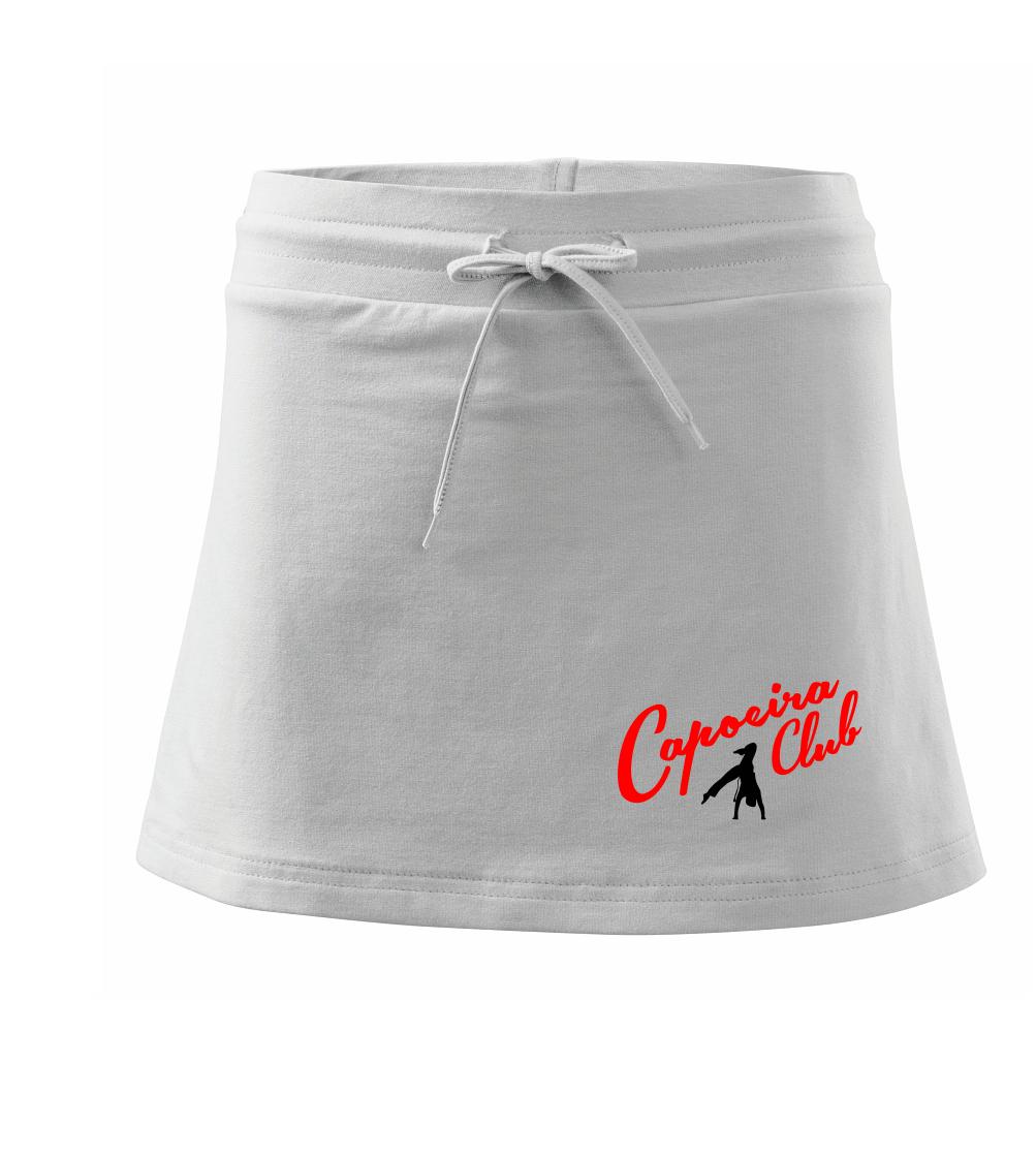 Capoeira club nápis - Sportovní sukně - two in one