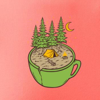 Hrnek plný stanování