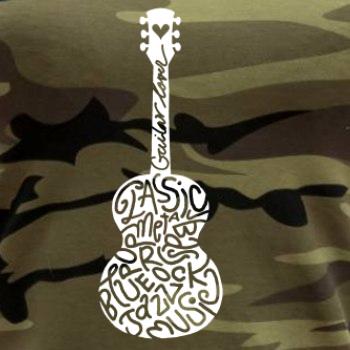 Kytara - názvy hudebních stylů