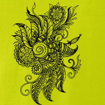 Tetování ornament kytka