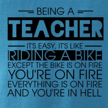 Being a teacher - bike