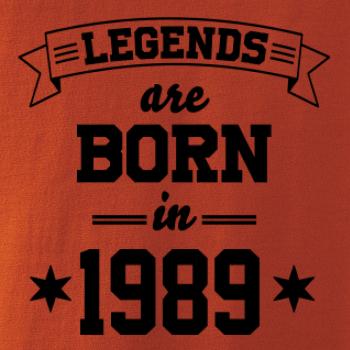 Legends are born in 1989