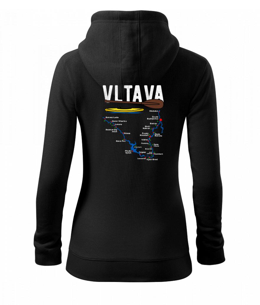 Mapa řeky Vltavy Mapa řeky Vltavy