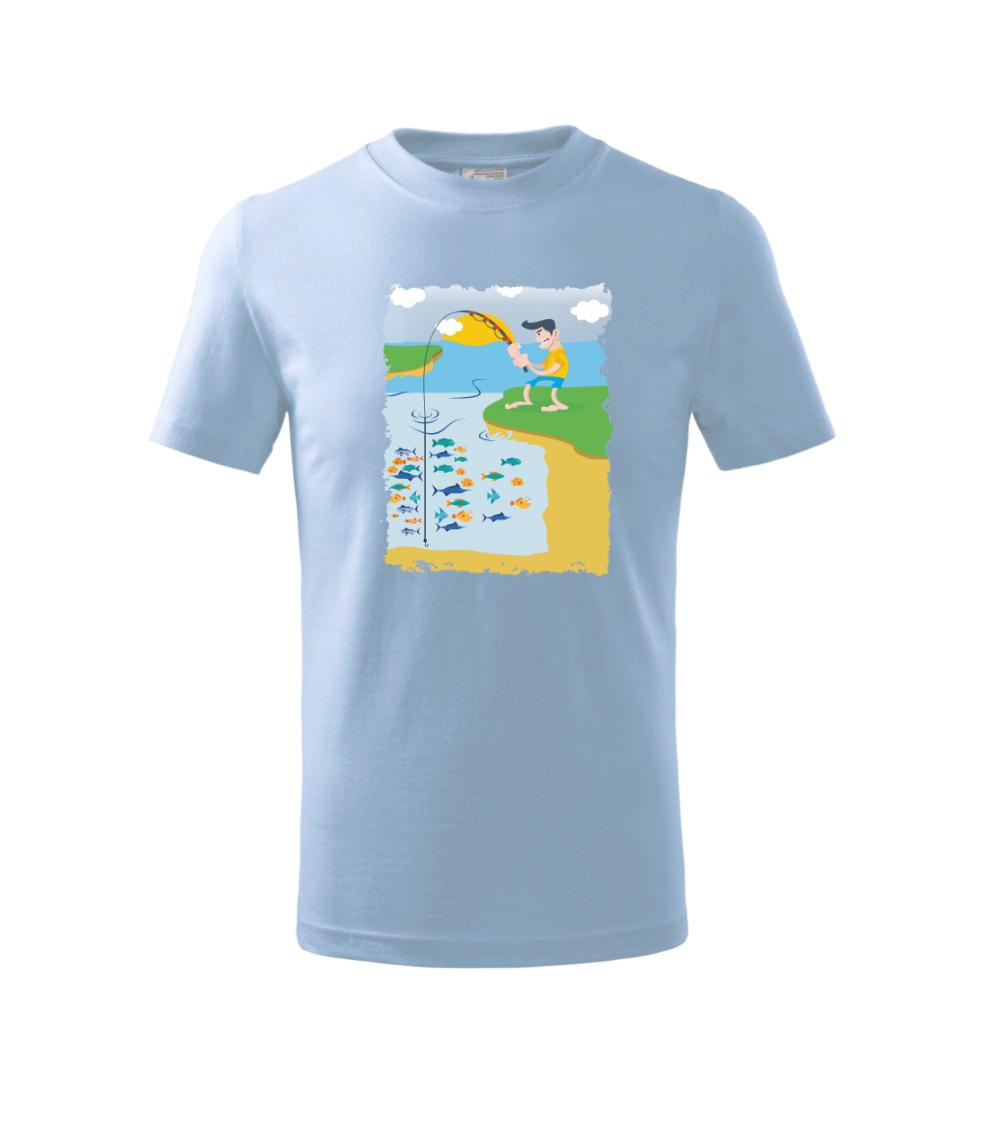 Rybář který má smůlu barevný