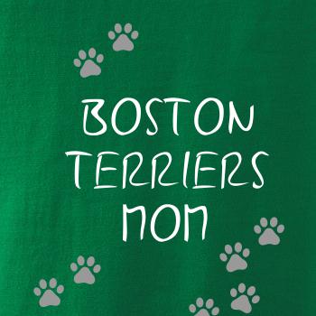 Boston Teriers mom Bostonský teriér (reflexní tlapky)