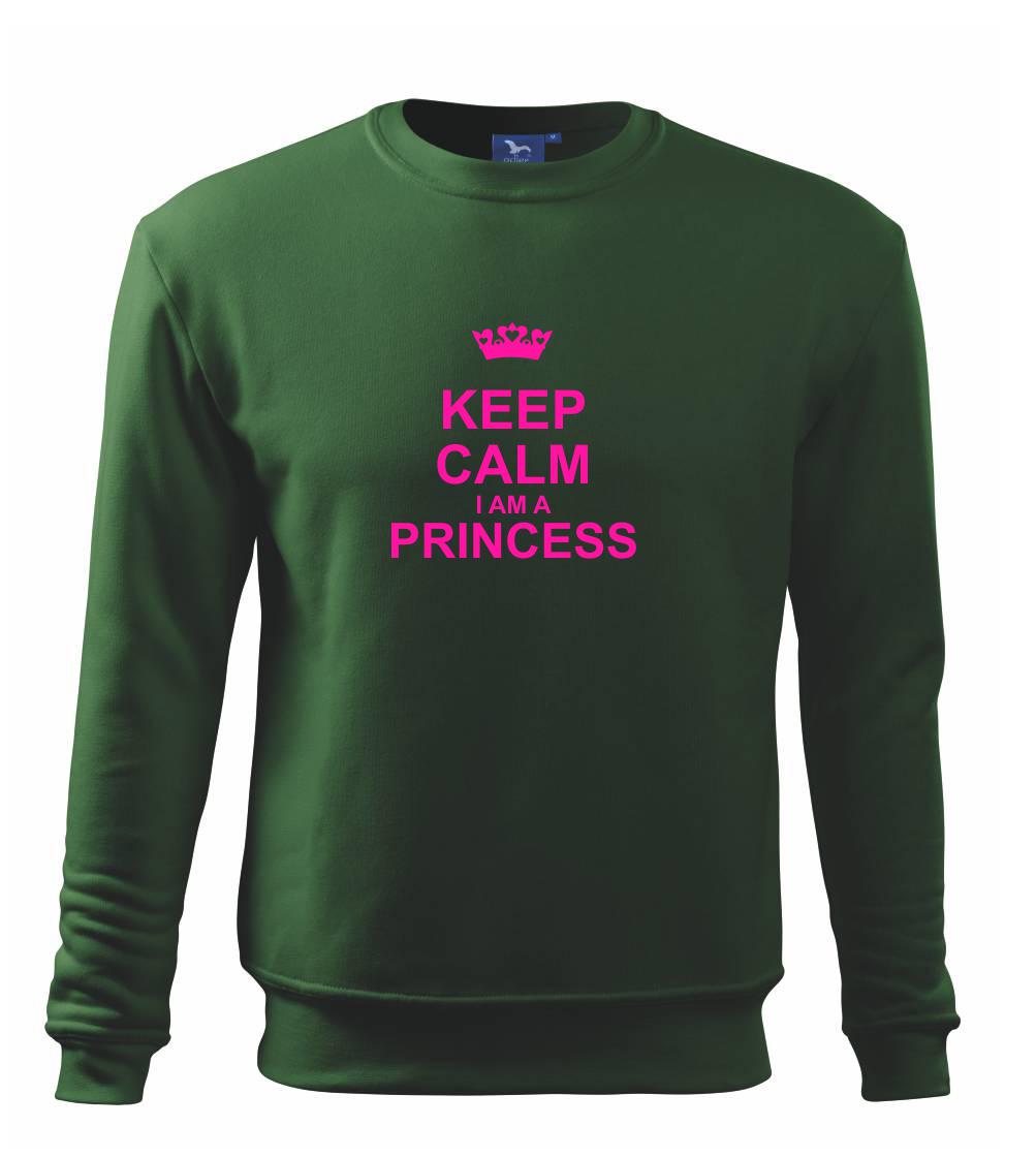 Keep calm i am a princess - Mikina Essential dětská