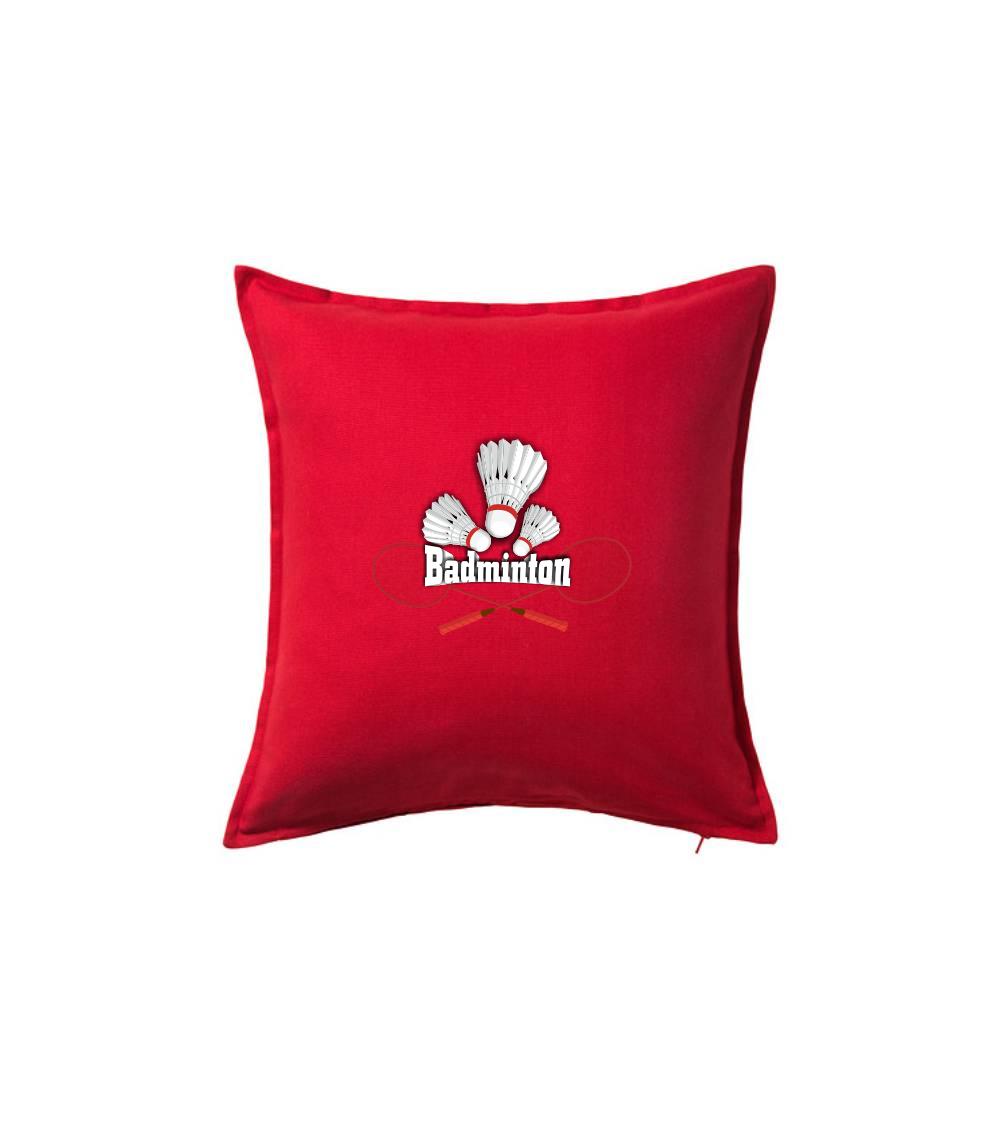 Badminton - nápis s košíky