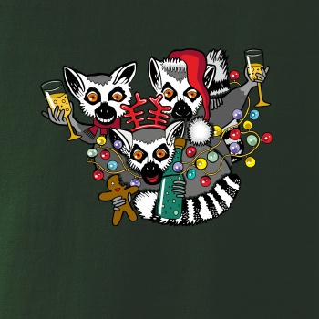 Vánoční Lemurové (Pecka design)