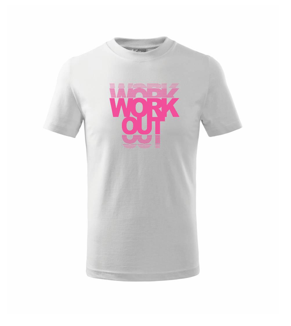 Workout nápis Workout nápis