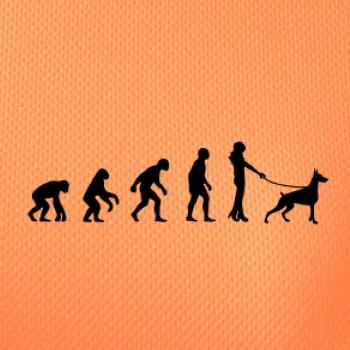 Evoluce pes dobrman (muž-žena)
