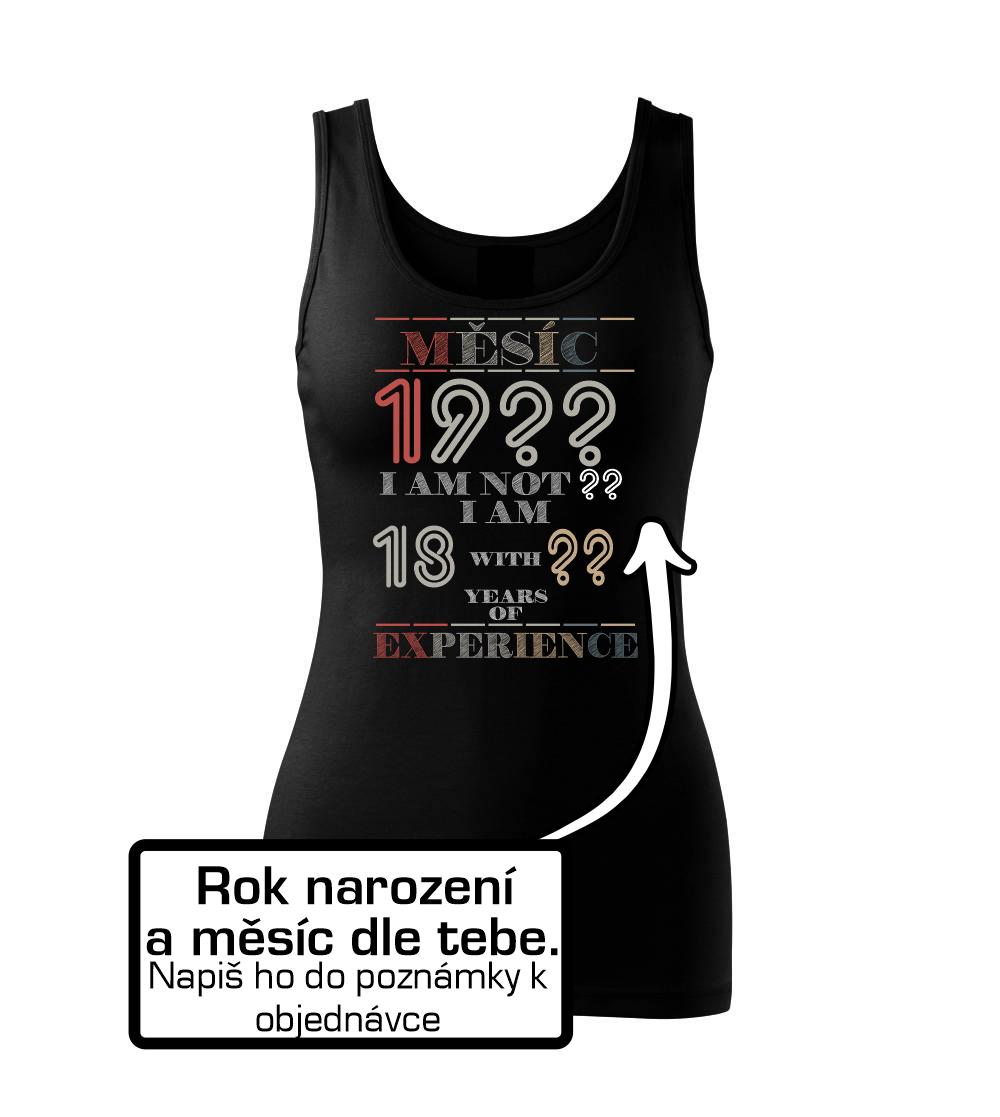 Narozeniny experience - vlastní ročník - Tílko triumph
