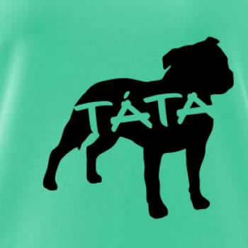 Stafordširský bullteriér táta obrys