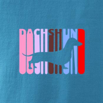 Jezevčík Rozteklý nápis