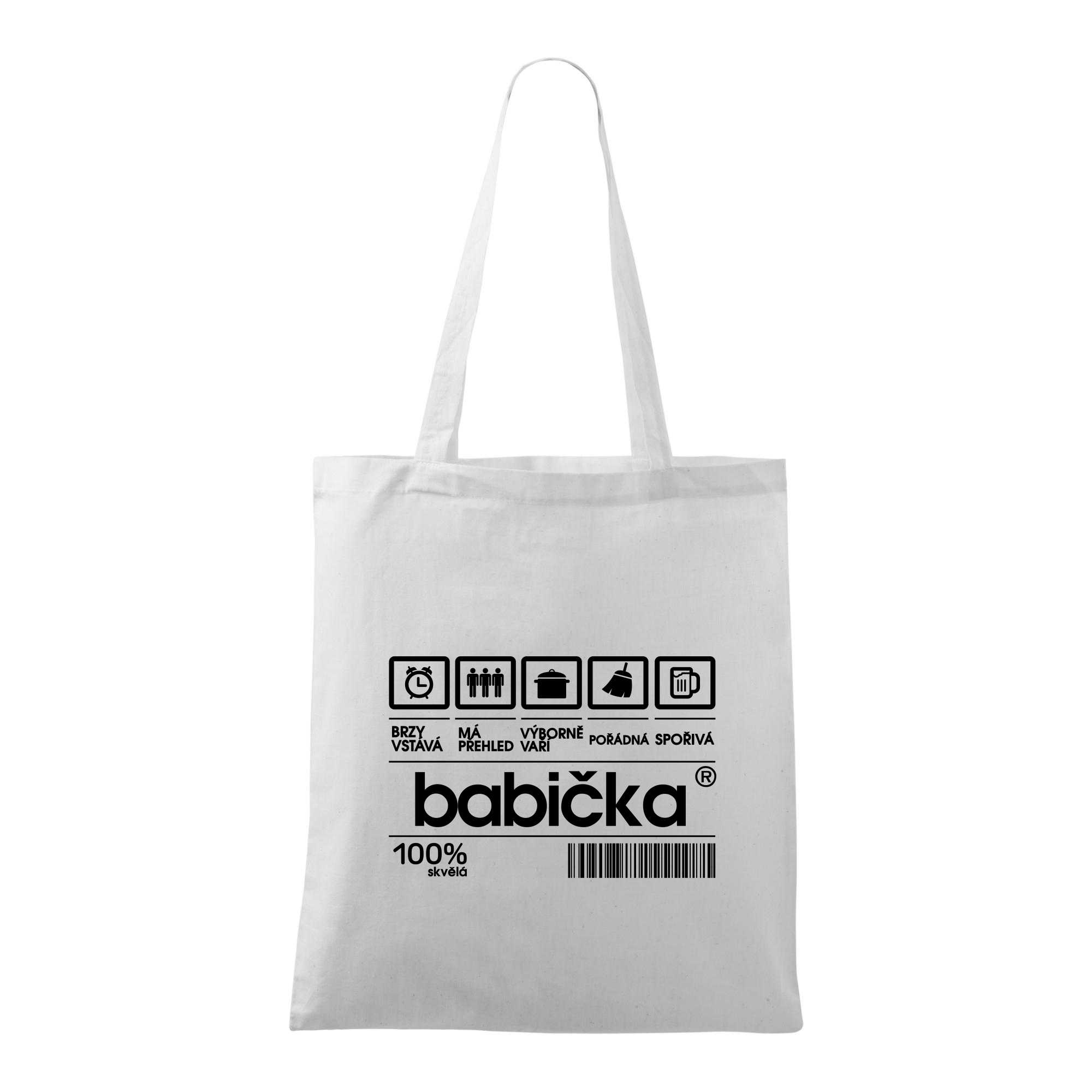 Čárový kód babička - Taška malá
