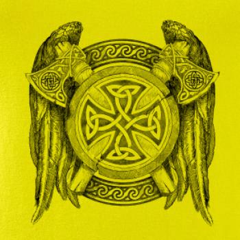 Keltský symbol a sekery