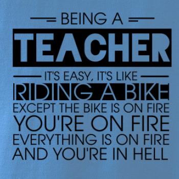 Being a teacher - bike