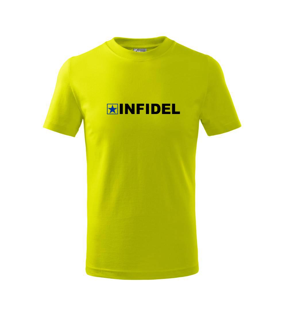 Infidel nápis
