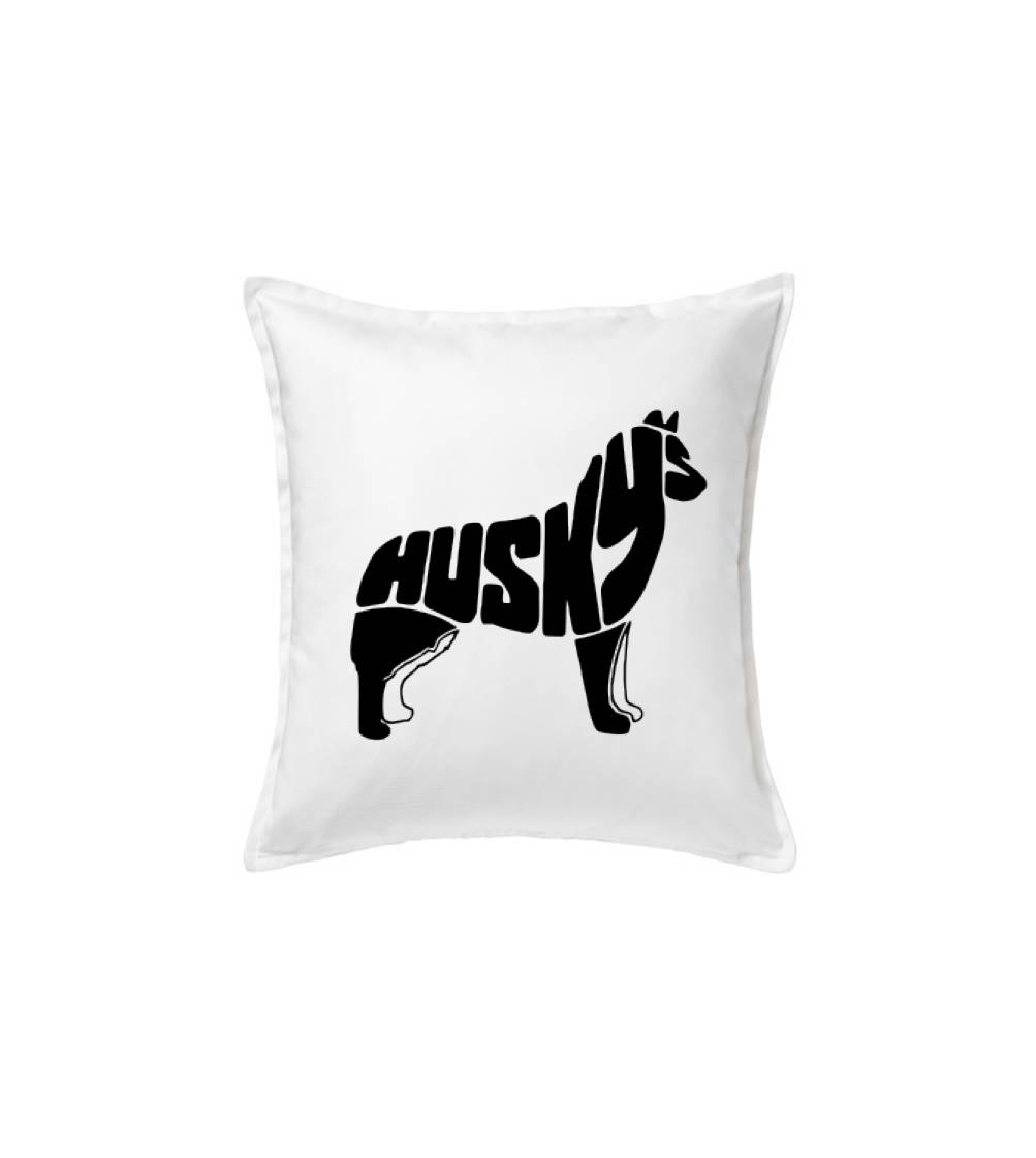 Husky - text v těle