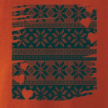 Vánoční vzor v rámečku