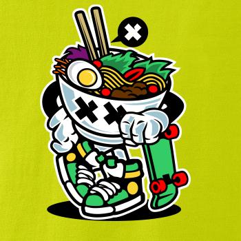 Saláťák na skejtu