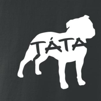 Stafordširský bullteriér táta obrys