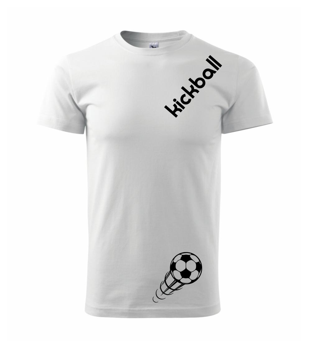 Kickball nápis šikmo Kickball nápis šikmo
