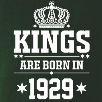 Kings are born in 1929