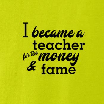 Became a teacher