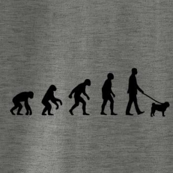 Evoluce pes Mops (muž-žena)