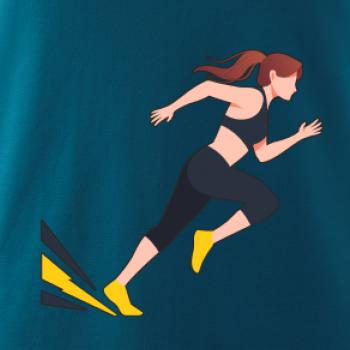 Běhání - žena startuje