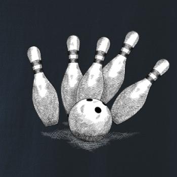 Bowling kresba Bowling kresba