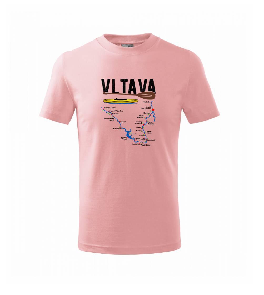 Mapa řeky Vltavy Mapa řeky Vltavy