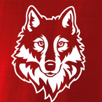 Hlava vlka černobílá (Hana-creative)