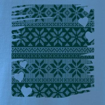 Vánoční vzor v rámečku