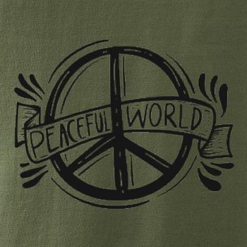 Peaceful world logo