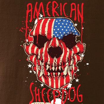 American Sheepdog - lebka