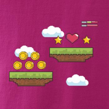 Gamer - stará hra - mince a mraky