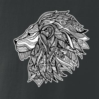 Hlava lva - mandala