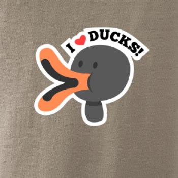 I love ducks - kreslený