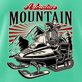 Sněžný skútr kostra