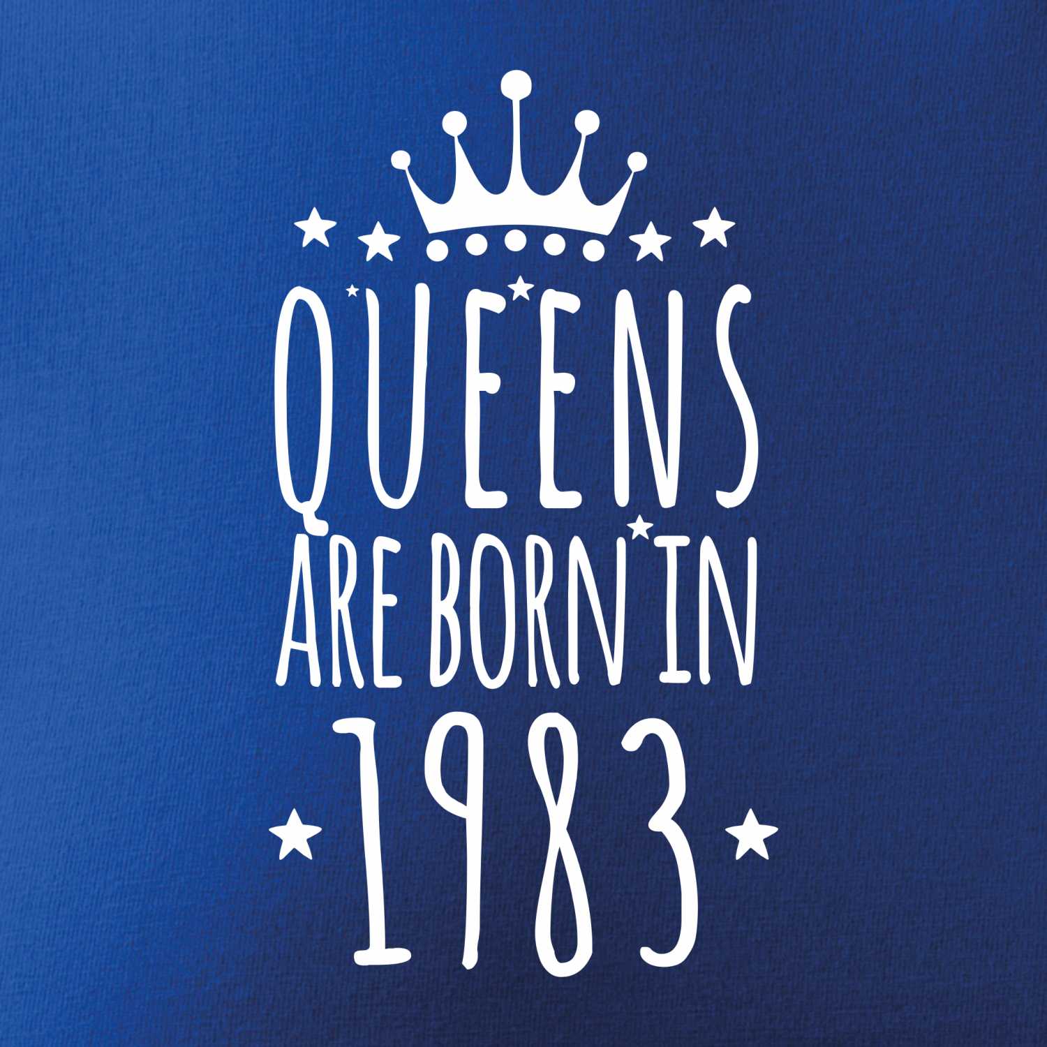 Queens are born in 1983 - Pure dámské triko - MyShirt.cz
