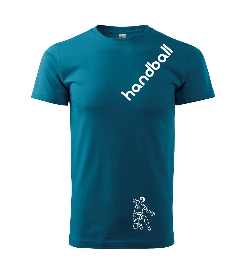 Handball nápis šikmo Handball nápis šikmo