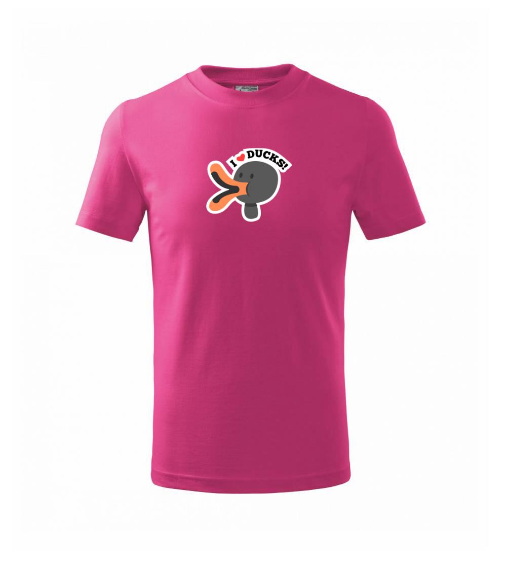 I love ducks - kreslený