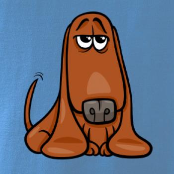 Baset - kreslený hnědý